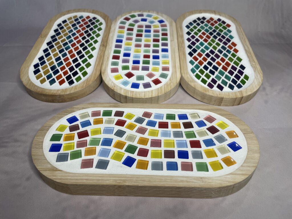 DIY decoratieve serveerplank mozaïek | plateau Pico