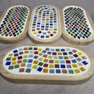 DIY decoratieve serveerplank mozaïek | plateau Pico