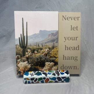 Kaartenhouder met motivatiekaart