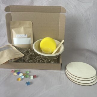 DIY onderzetters mozaïek | Happy circle