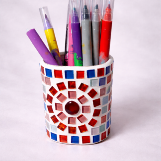 DIY mozaïek pennenbakje – Creatief pakket voor kinderen